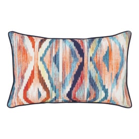 Lumbar Pillow Outdoor Decorative Pillows At Lowes Allen Roth A R Andean 14 In X 22 Lumbar Pillow
