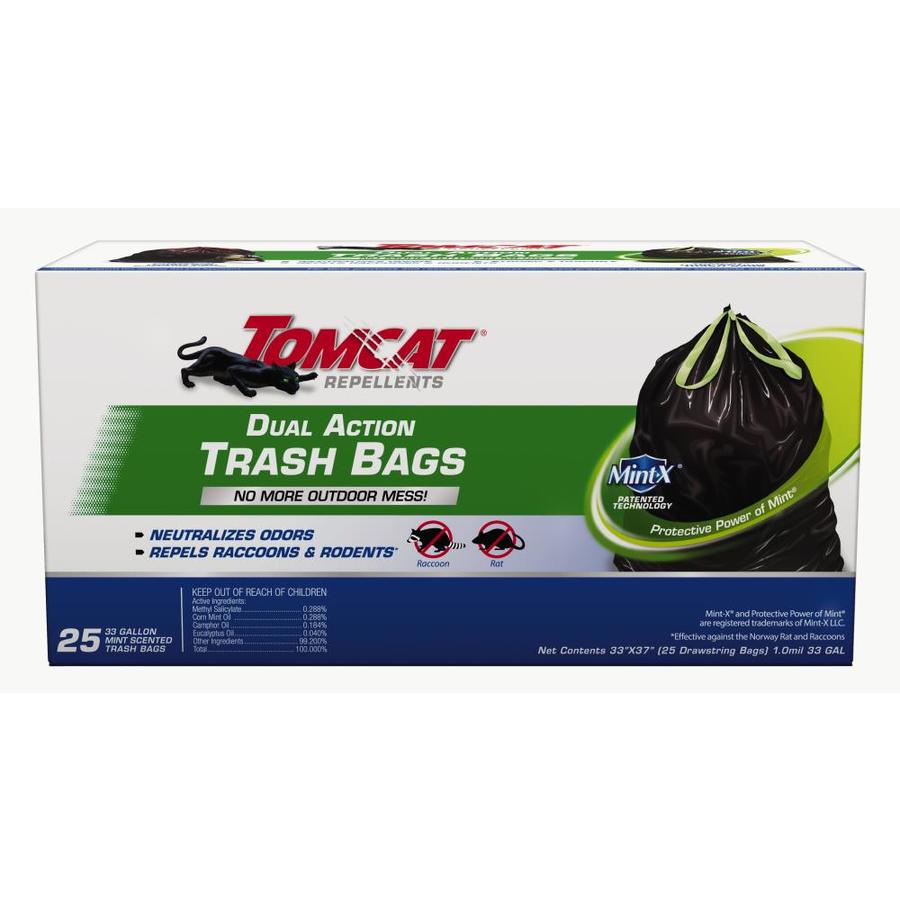 TOMCAT Dual Action Trash-Bag 33-Gallon Mouse Repellent in the Animal &  Rodent Control department at