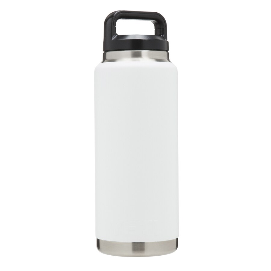 YETI Rambler 36-fl oz Stainless Steel Water Bottle, White in the Water ...