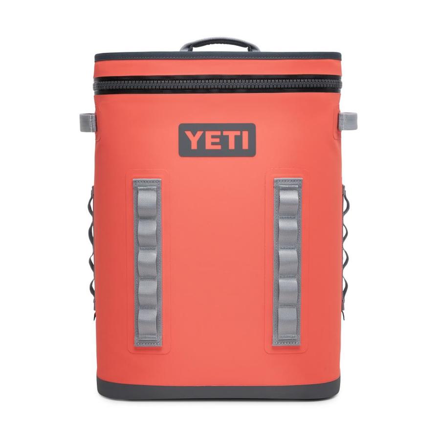 YETI Hopper Backflip 24 Insulated Backpack Cooler, Coral in the Portable Coolers department at 