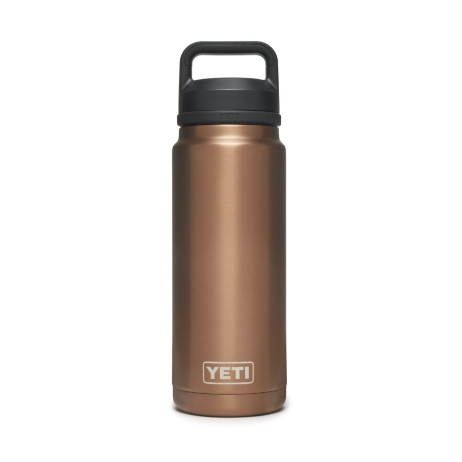 YETI Rambler 26fl oz Stainless Steel Water Bottle with Chug Cap, Copper in the Water Bottles