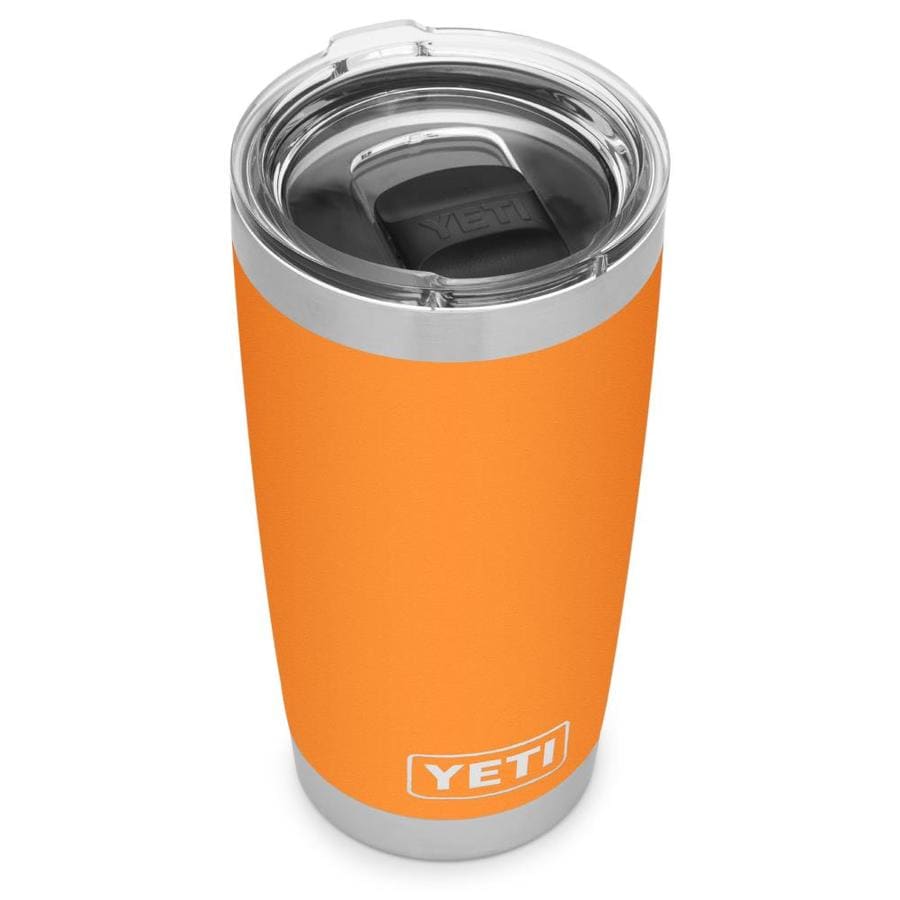 YETI Rambler 20-fl oz Stainless Steel Tumbler with MagSlider Lid, King ...