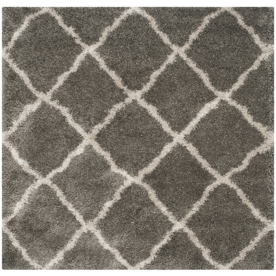Safavieh Belize Denby Gray Taupe Square Indoor Moroccan Area Safavieh Belize Denby Gray Taupe Square Indoor Moroccan Area Rug Common 7