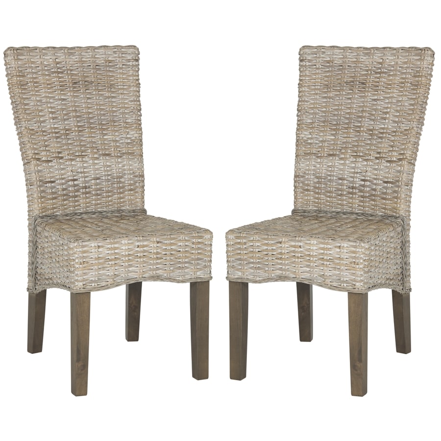 Wicker Wood Dining Chairs at Lowes.com