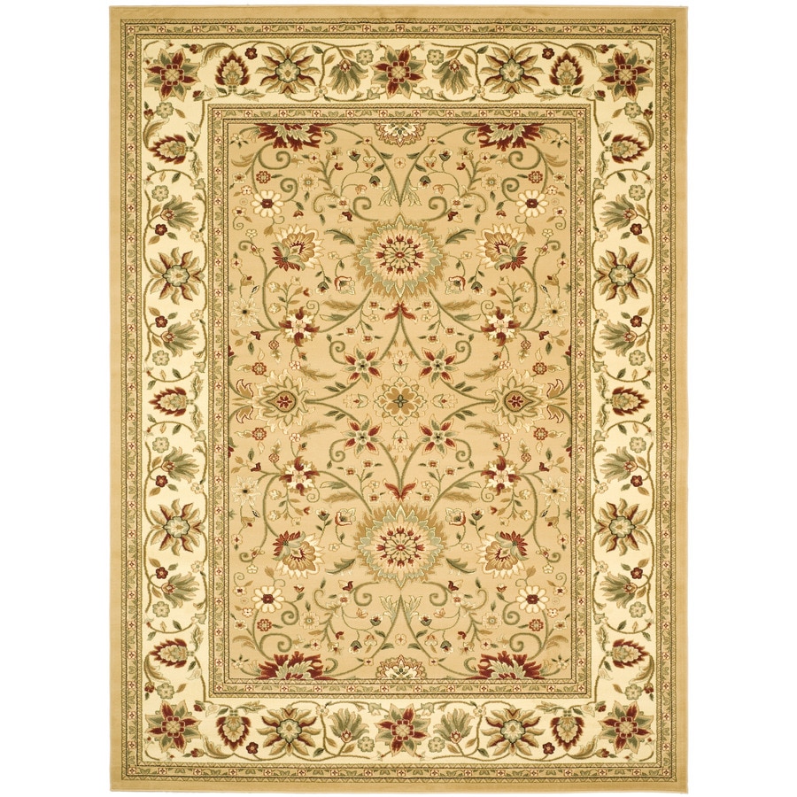 Safavieh Lyndhurst Sarouk Beige/Ivory Indoor Oriental Area ...