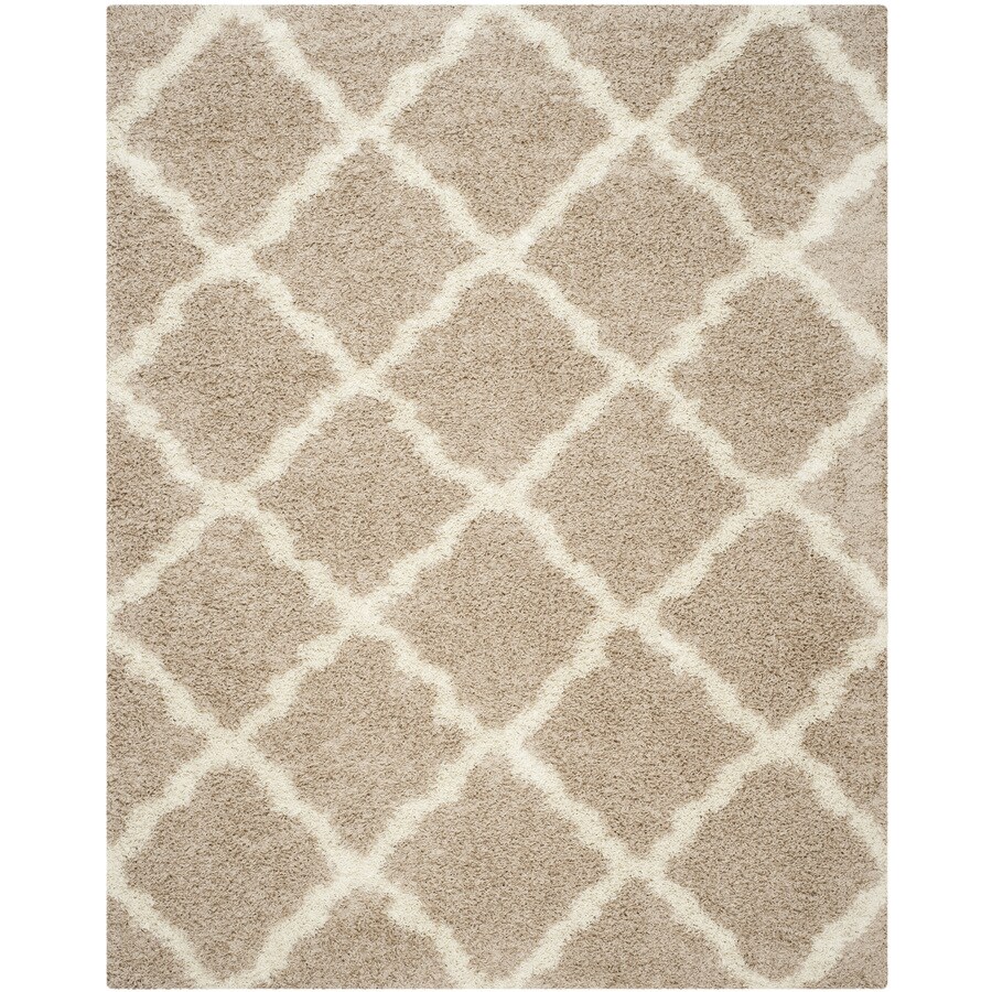 Safavieh Dallas Beige Ivory Rectangular Indoor Machine Made Safavieh Dallas Beige Ivory Rectangular Indoor Machine Made Moroccan Area Rug Common 10 X 14 Actual Ft W L