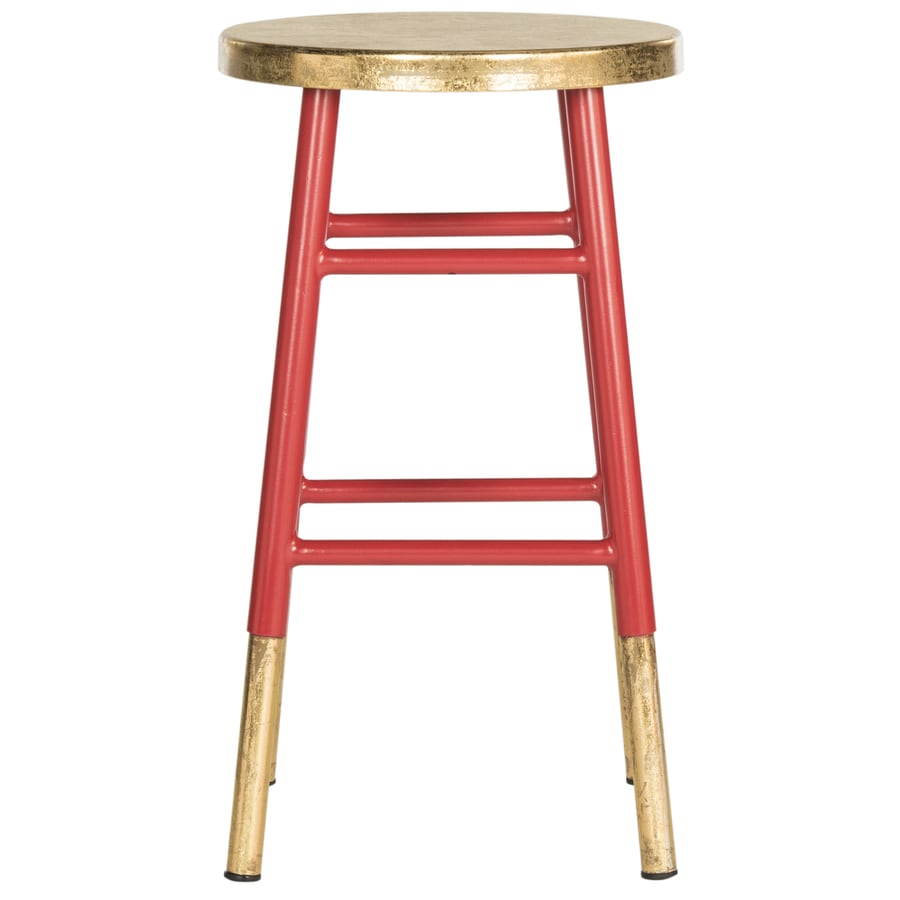 Safavieh Emery Red/Gold Counter Stool