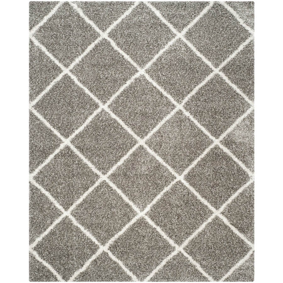 Safavieh Hudson Beckham Gray Ivory Rectangular Indoor