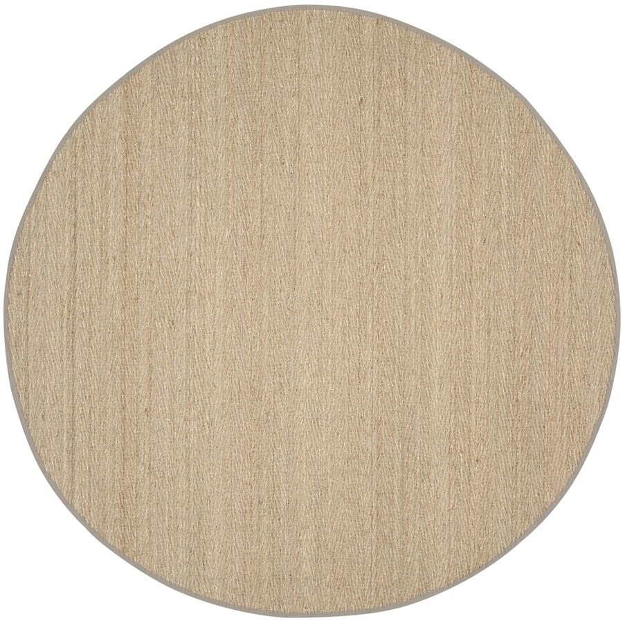 Safavieh Natural Fiber Montauk Gray Indoor Coastal Area Safavieh Natural Fiber Montauk Gray Indoor Coastal Area Rug Common 8 X