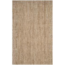 Rugs At Lowes Safavieh Natural Fiber Bellport Ivory Indoor Handcrafted Coastal Area Rug Common 5