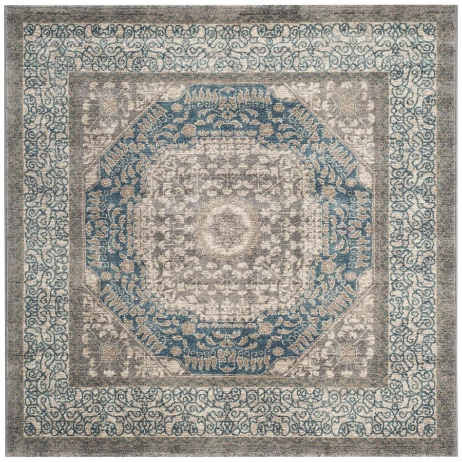 Safavieh SOF365A-210 Runner 22 x 10 Light Grey//Blue