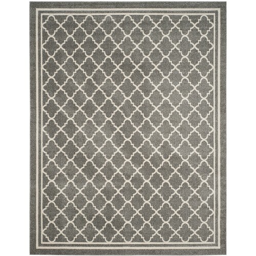 Safavieh Amherst Kelly Dark Gray Beige Rectangular Indoor Outdoor