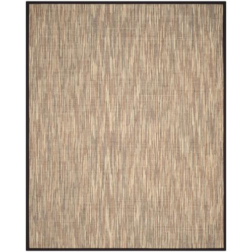 Safavieh Natural Fiber Barts Natural/Gray Indoor Coastal Area Rug 8 x 10; Actual 8ft