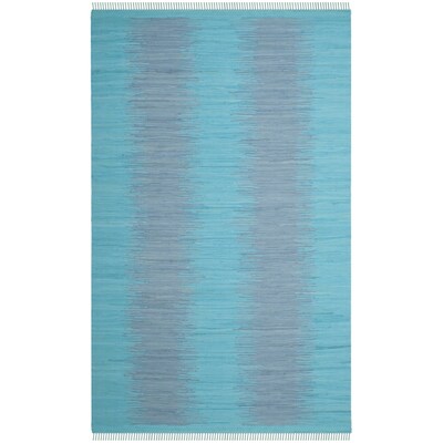 Safavieh Montauk Salina 6 x 9 Turquoise Indoor Abstract Coastal Handcrafted Area Rug Safavieh Montauk Salina 6 x 9 Turquoise Indoor Abstract Coastal Handcrafted Area Rug