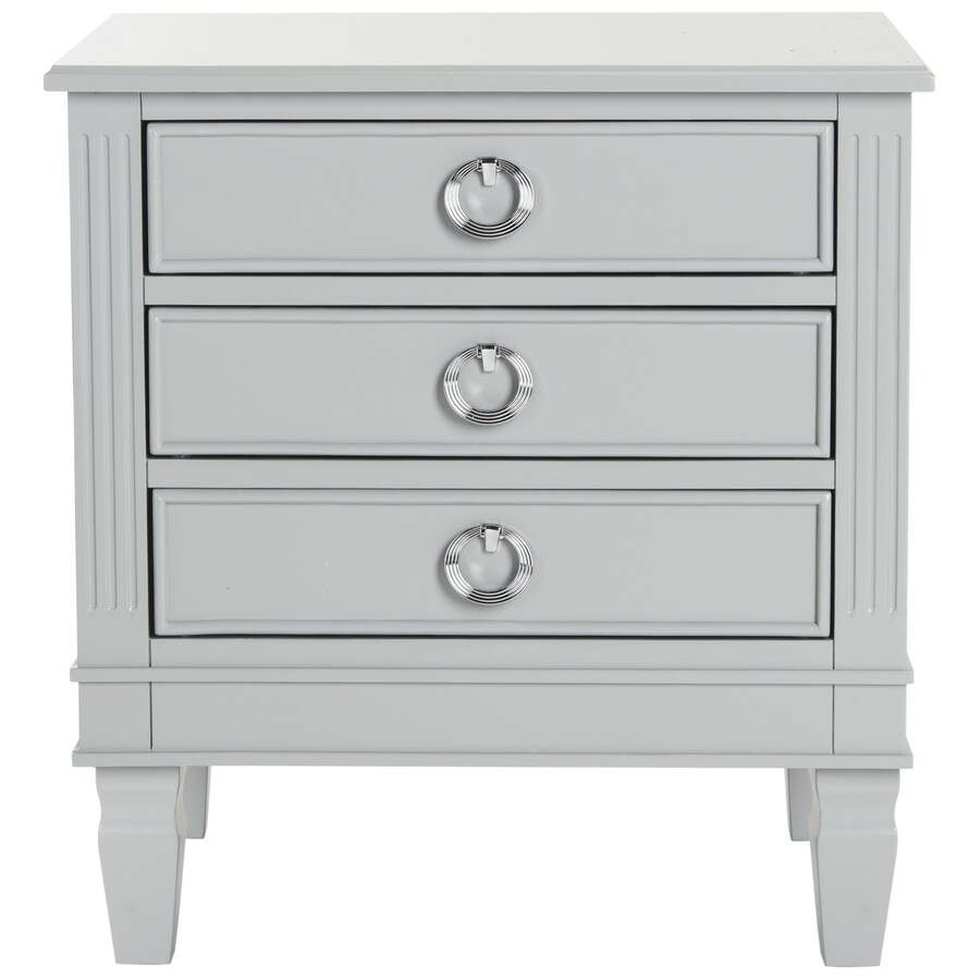 light grey nightstands