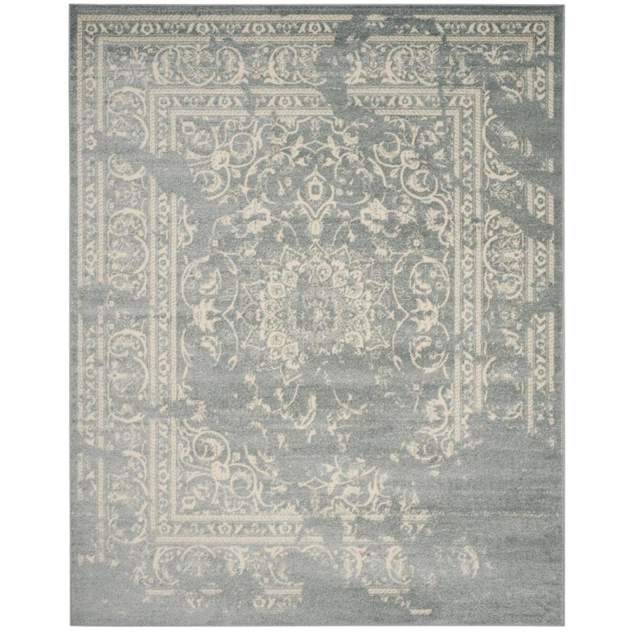 Safavieh Adirondack Plaza Slate Ivory Rectangular Indoor Machine