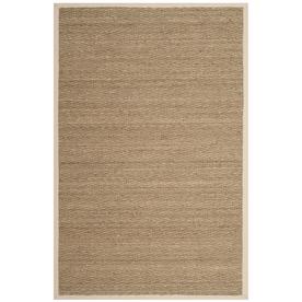 At Lowes Safavieh Natural Fiber Montauk Ivory Indoor Coastal Area Rug Common 4 X