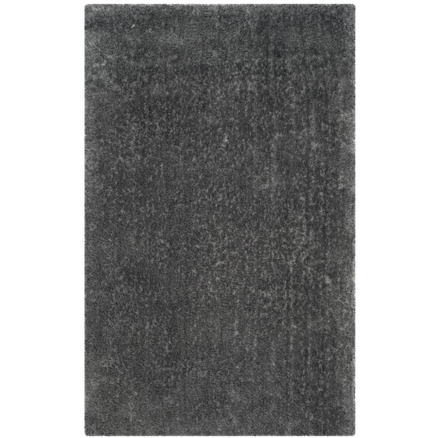 Safavieh Luxe Gray Indoor Handcrafted Area Rug Common 9 Safavieh Luxe Gray Indoor Handcrafted Area Rug Common 9 X 12 Actual