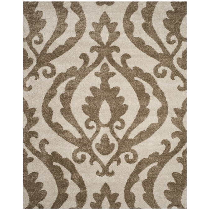 Safavieh Florida Damask 8 X 10 Cream Beige Indoor Area Rug In The Rugs Department At Com - Multicolor Area Rug 8×10 Safavieh Florida Damask 8 X 10 Cream Beige Indoor Area Rug In The Rugs Department At Com - Multicolor Area Rug 8×10