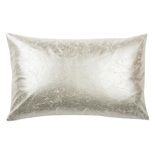 Safavieh Jaxon Crush Pillow 12-in x 20-in (Frost) at Lowes.com