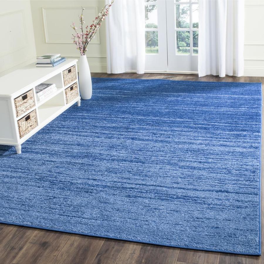 Safavieh Adirondack Sasha 10 x 10 Light Blue/Dark Blue Square Ombre ...