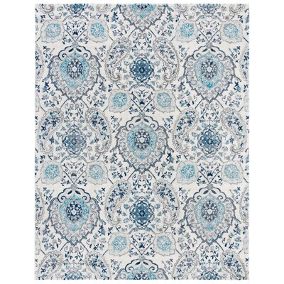 Madison Abbey Cream Light Gray Rectangular Indoor Machine Made Bohemian Eclectic Area Rug Common 12 X 15 Actual Ft W L