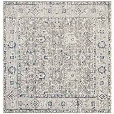 Safavieh Patina Mimue 4 x Taupe/Ivory Square Indoor Abstract Vintage Area Rug Safavieh Patina Mimue 4 x Taupe/Ivory Square Indoor Abstract Vintage Area Rug