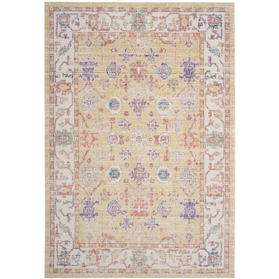 Nuloom Floral Mandala 5 X 7 Blue Indoor Distressed Overdyed Area Rug In The Rugs Department At Lowes Com
