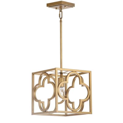 Rabia Gold Single Modern Contemporary Square Pendant Light Rabia Gold Single Modern Contemporary Square Pendant Light
