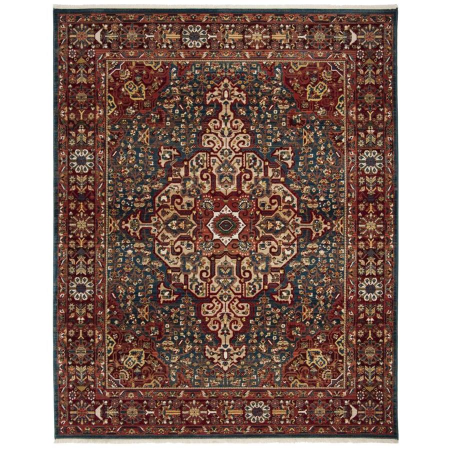 Antique Decor Throw 7 Ft Red And Ivory Area Rug 10 In X Antique Decor Throw 7 Ft Red And Ivory Area Rug 10 In X