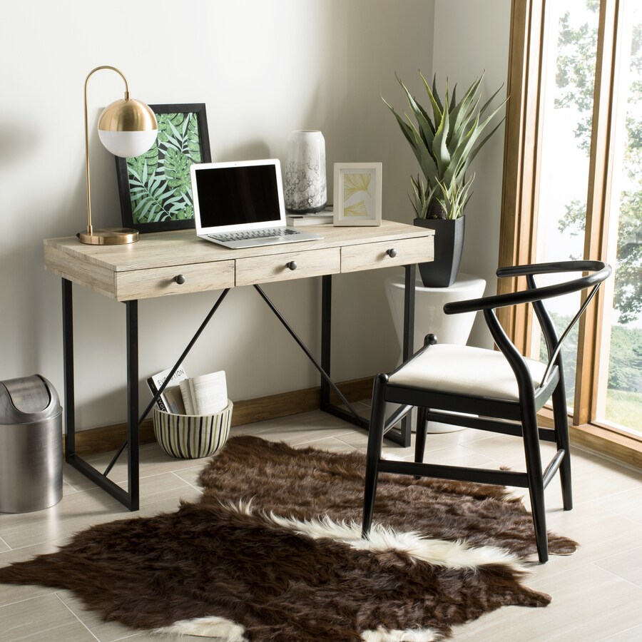 Safavieh Hilton Modern Contemporary Rustic Brown Writing Desk At