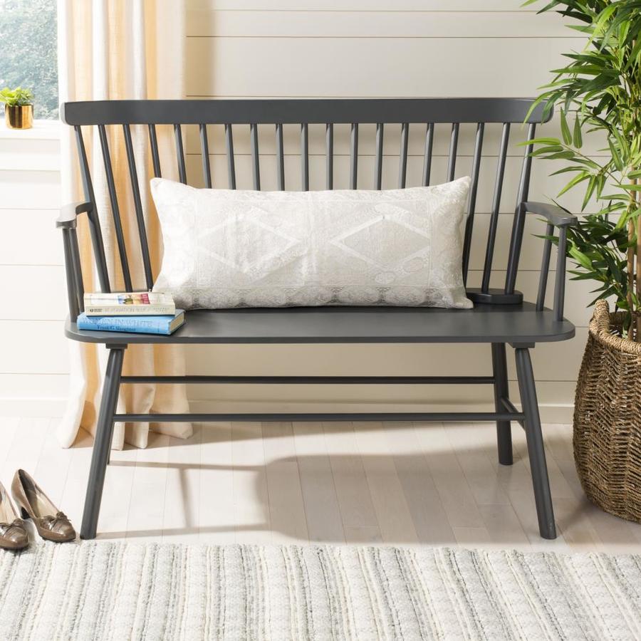 Safavieh Llilli 14 In W X 30 In L Gray Indoor Decorative Pillow At
