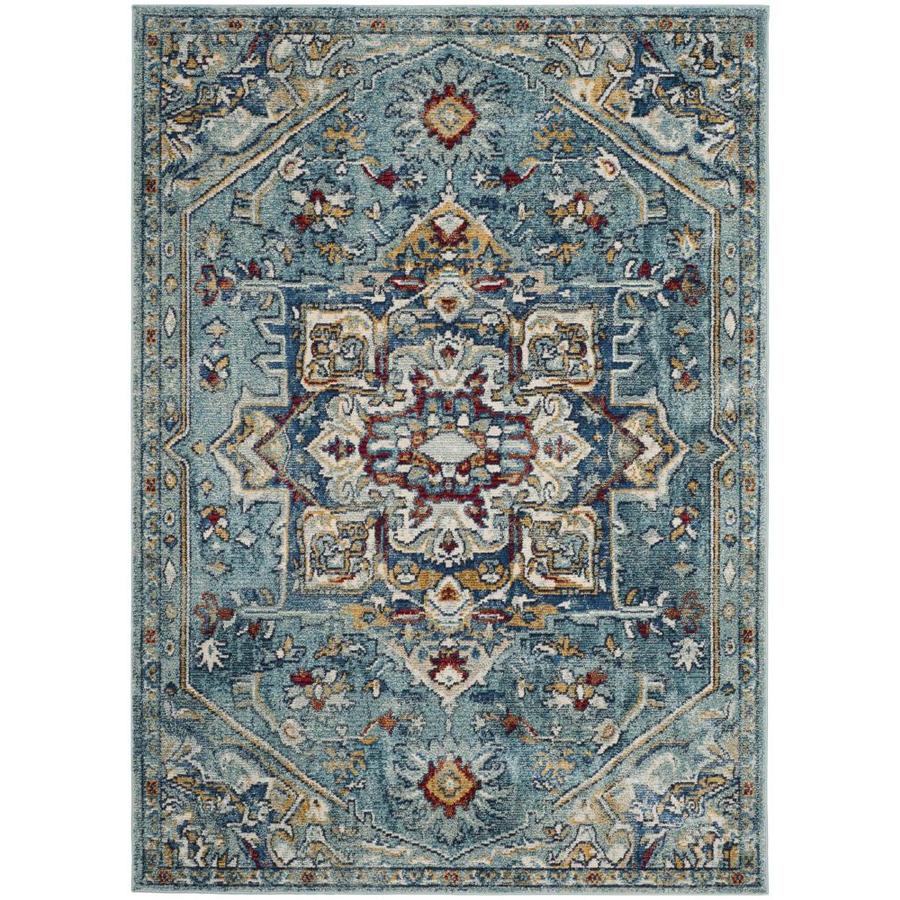 Safavieh Savannah Dumask Blue Navy Indoor Bohemian Eclectic
