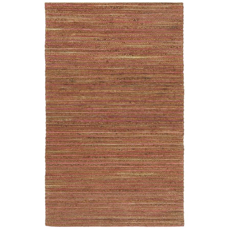 Safavieh Cape Cod Hamden Rust Indoor Handcrafted Coastal Throw Rug