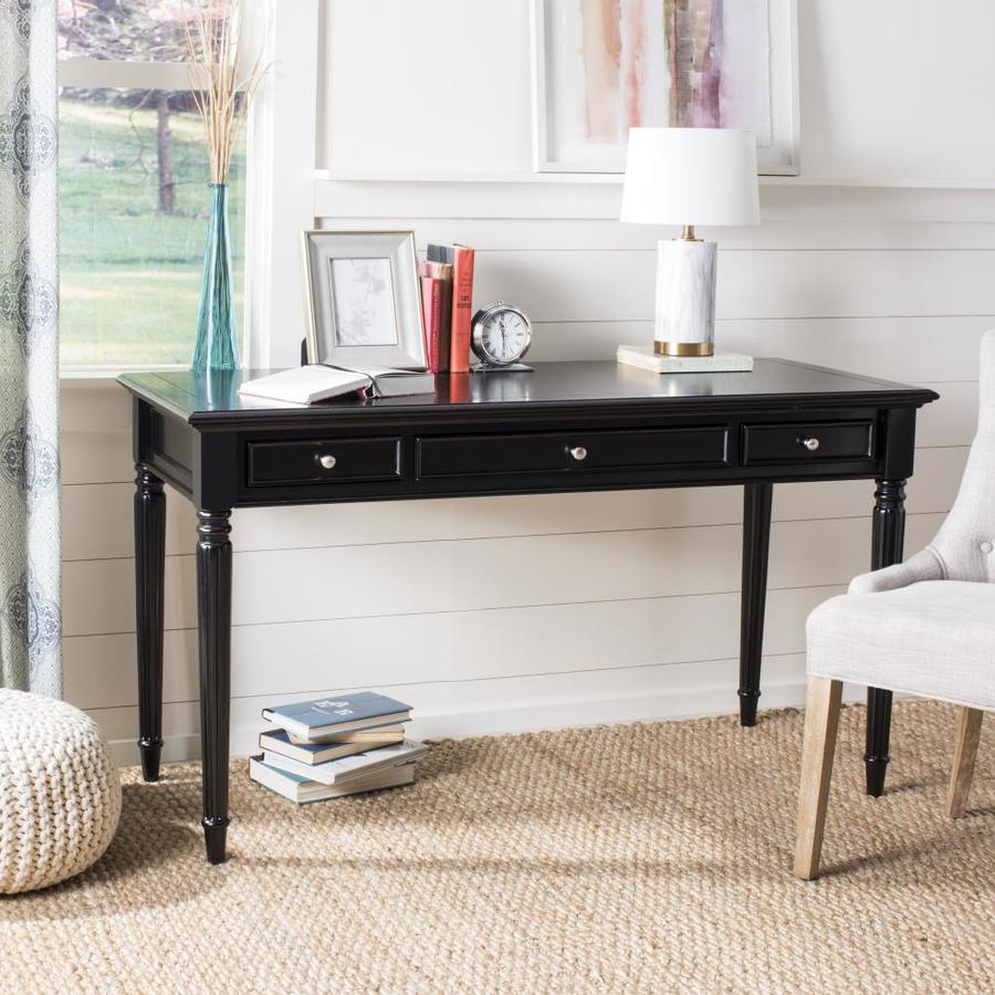 Safavieh Constance Transitional Black Writing Desk at Lowes.com