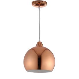 Copper Pendant Lighting At Lowes Safavieh Sabine Copper Single Modern Contemporary Dome Pendant Light