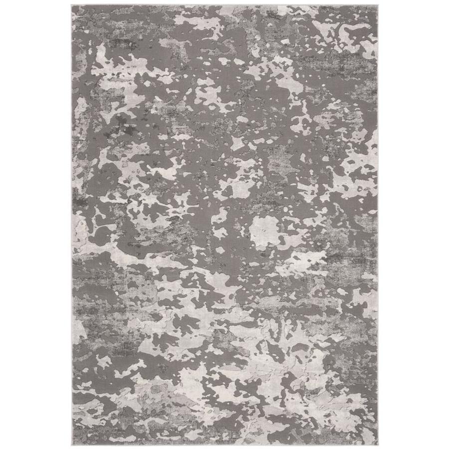 Safavieh Lurex Glam Gray/Light Gray Rectangular Indoor MachineMade