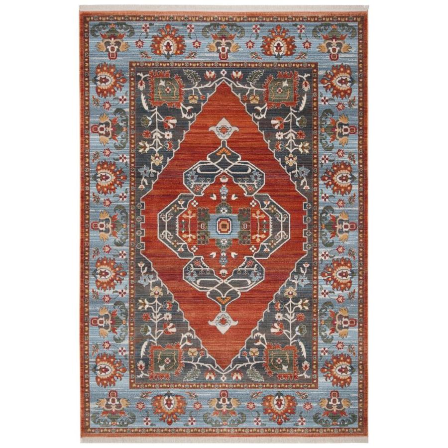 Safavieh Vintage Persian Simone Rust Blue Rectangular Indoor
