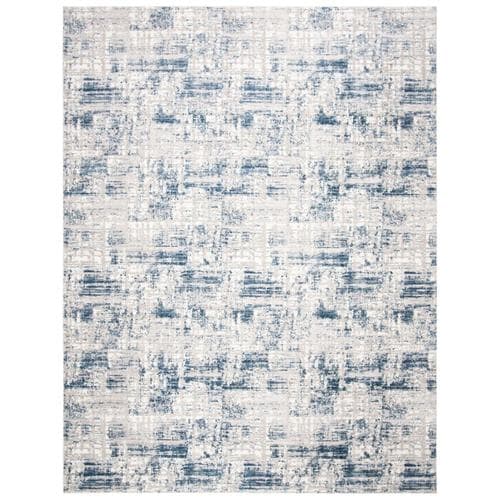 Safavieh Amelia Oristo 9 x 12 Blue/Gray Indoor Abstract Area Rug in the