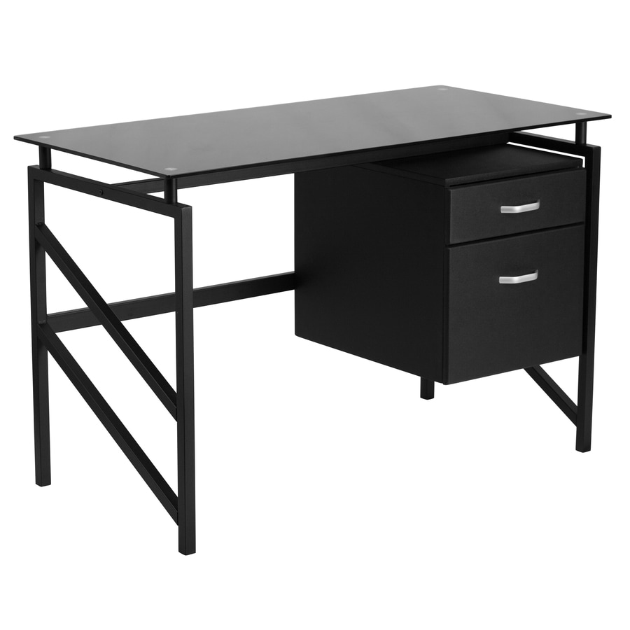 Flash Furniture Modern Contemporary Black Computer Desk At Lowes Com