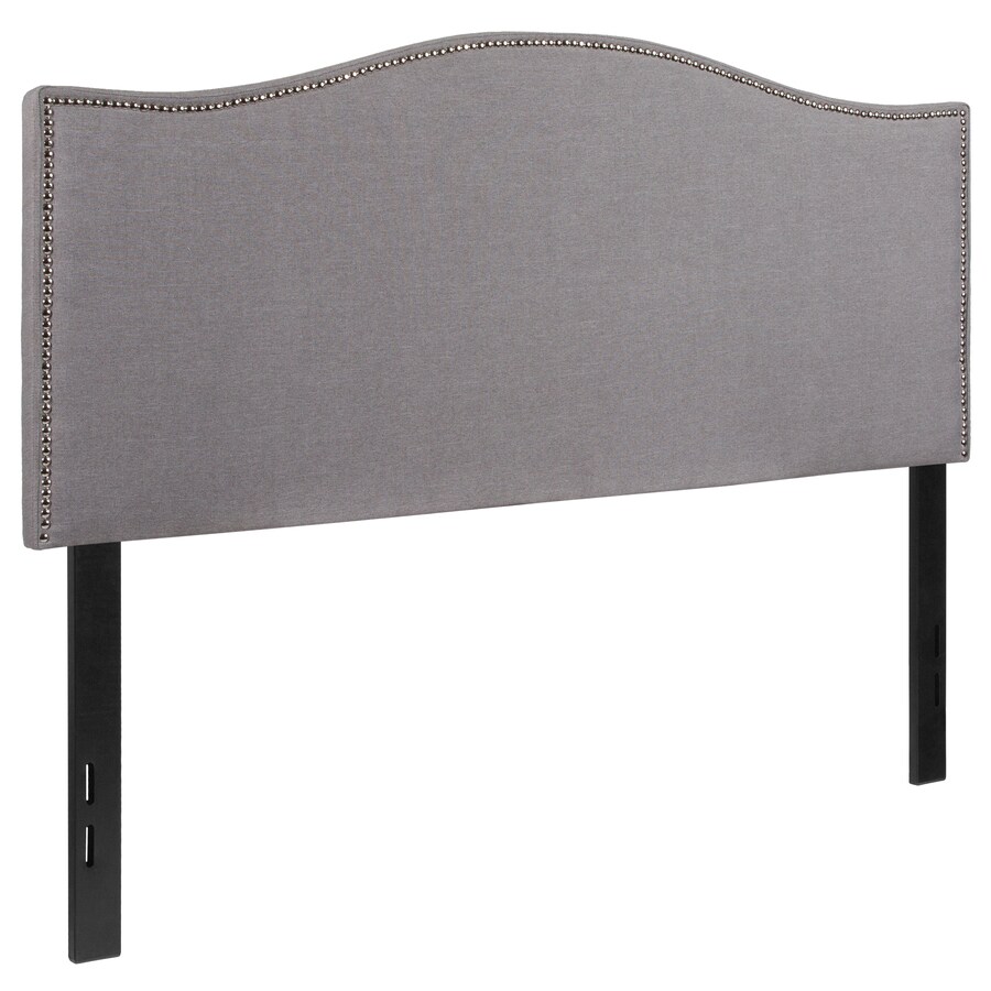 Flash Furniture Lexington Light Gray Full Polyester Upholstered