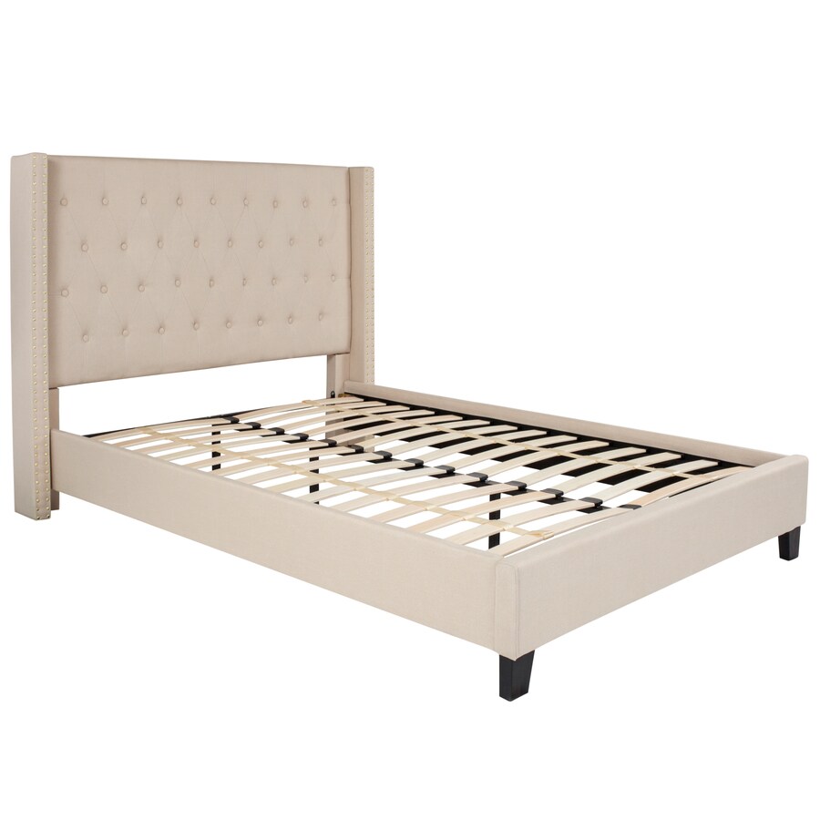 Flash Furniture Riverdale Beige Full Platform Bed at Lowes.com