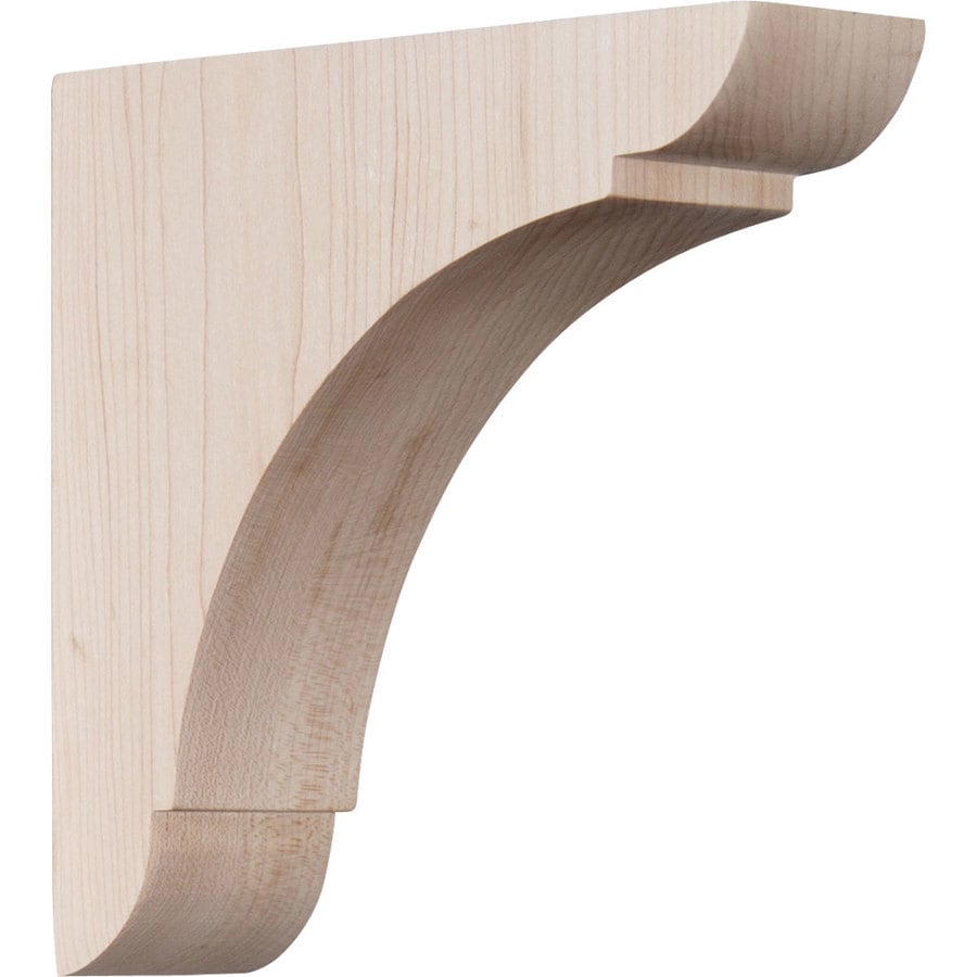 Ekena Millwork 1 75 In X 6 Cherry Unfinished Wood Corbel At Lowes Ekena Millwork 1 75 In X 6 Cherry Unfinished Wood Corbel