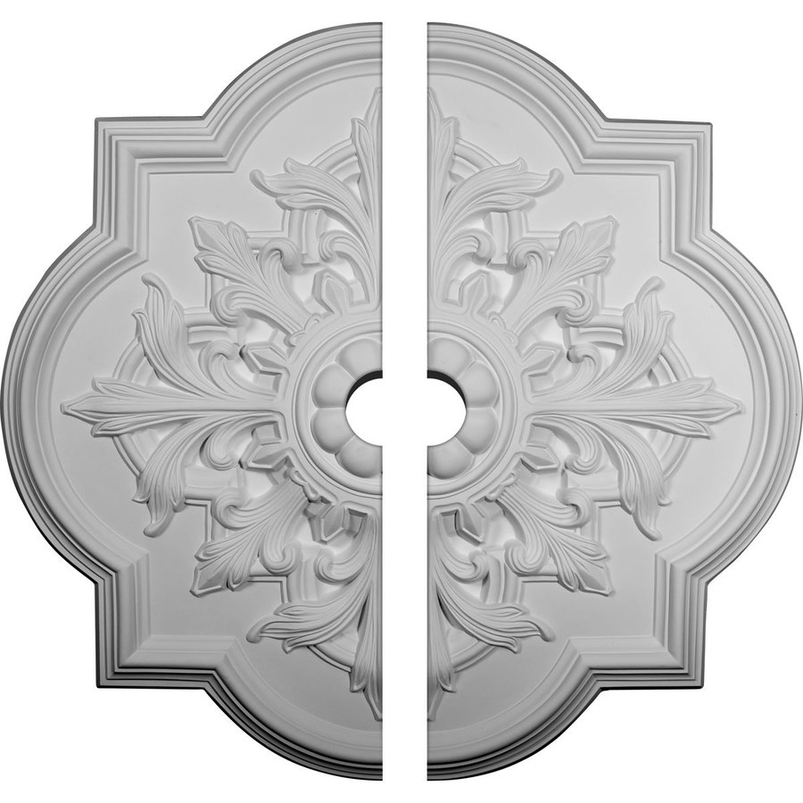 Bonetti 31 25 In X 31 25 In White Urethane Ceiling Medallion