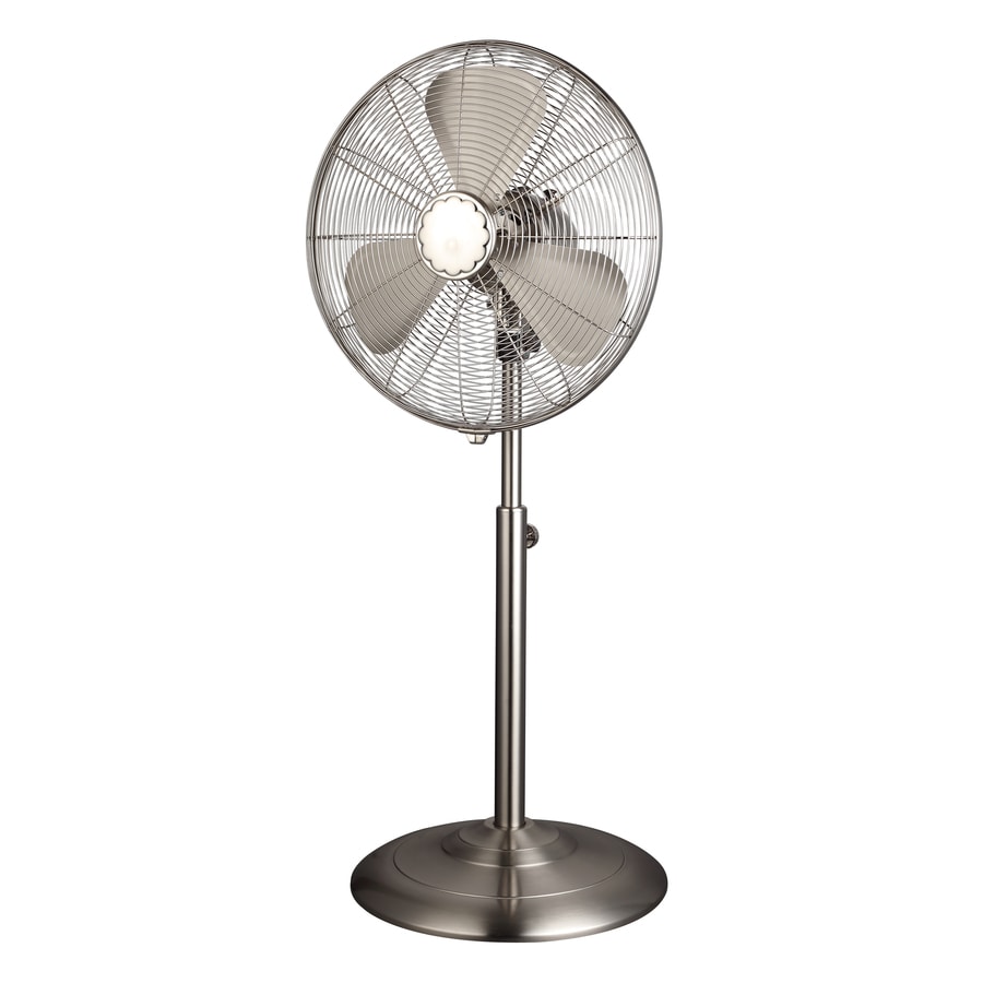 Shop Portable Fans at Lowes.com - Cozy Breeze 16-in 3-Speed Oscillation Stand Fan