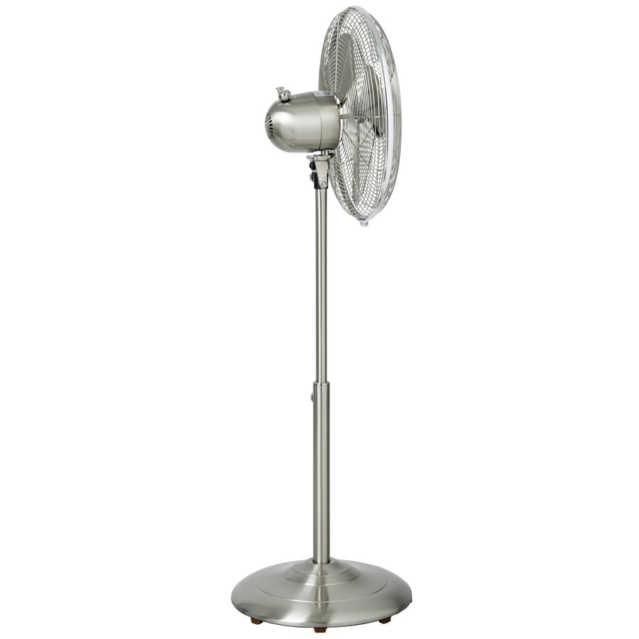 3D SILENT WIND Stand Fan White & Light Gray - Ansons