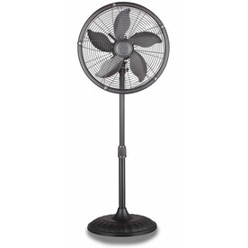 Outdoor Portable Fans At Lowes Cozy Breeze 18 In 3 Sd Outdoor Misting Fan