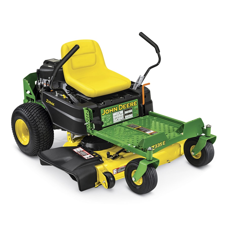 John Deere Z335E 20-HP V-twin Dual Hydrostatic 42-in Zero-turn lawn ...