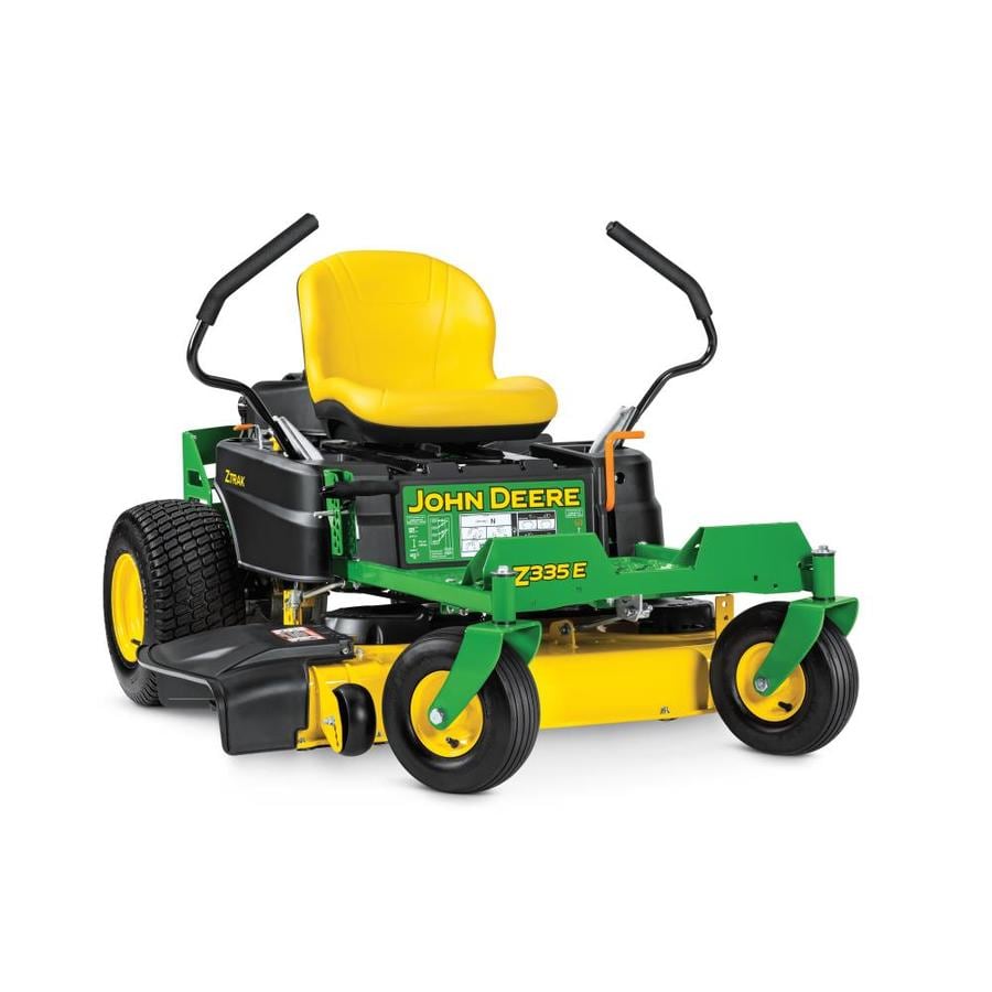 John Deere Z335E 20-HP V-Twin Dual Hydrostatic 42-in Zero-turn Lawn ...