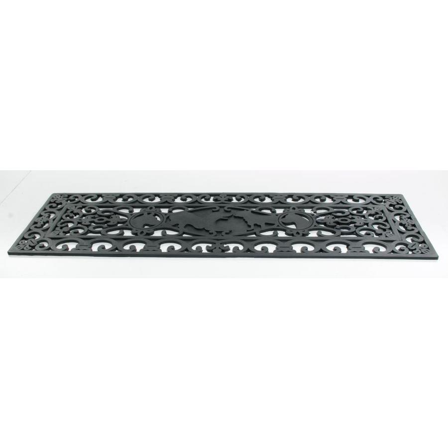 Imports Decor Black Stair Tread At Lowes Com   890405210728 